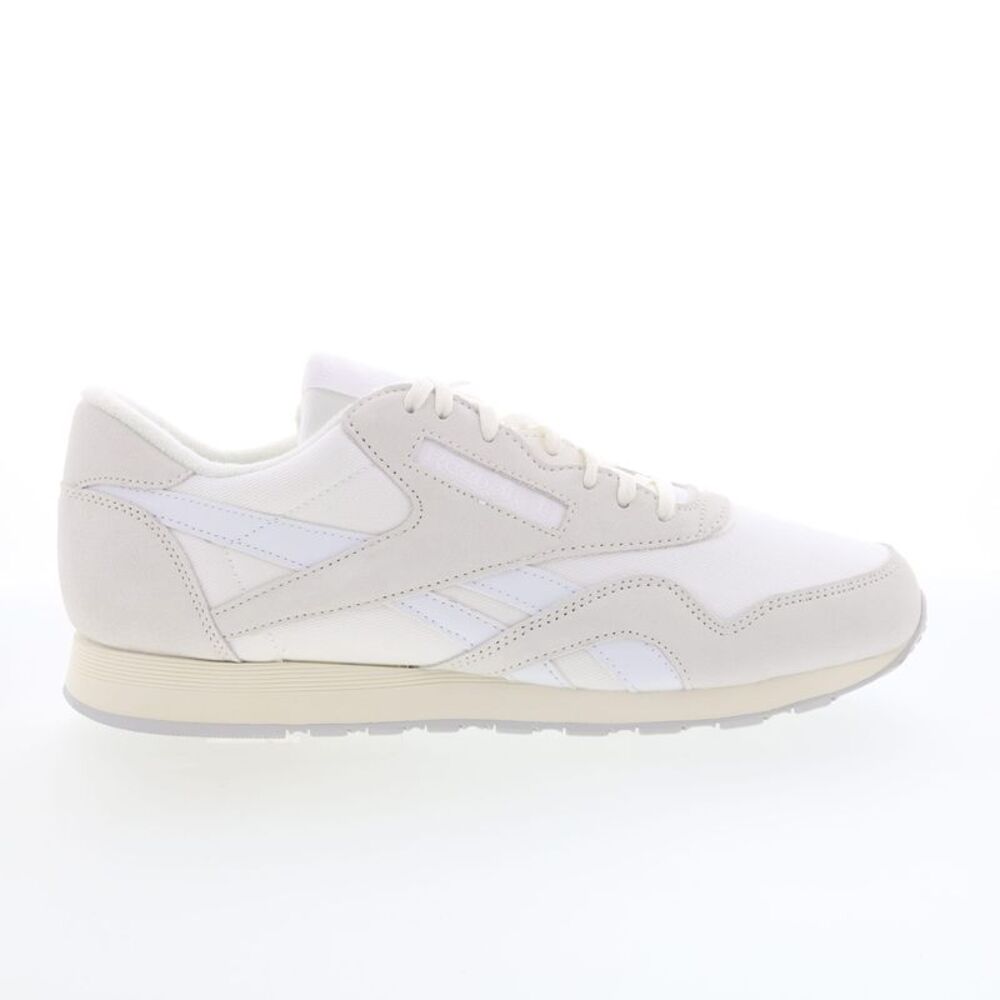 Reebok Mens Classic Nylon White Shoes (NWT)